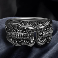 European and American new fashion scorpion shape creative punk personality men's ring