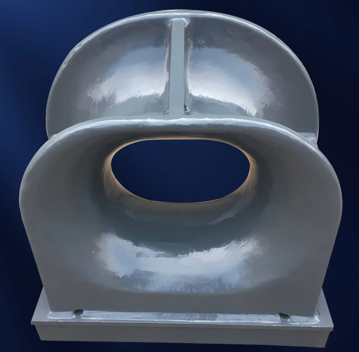 Xinchen Factory New Steel Grey Square Eco-friendly Marine Mooring Chock Closed Panama Chock Customized Packing Logo For Marine