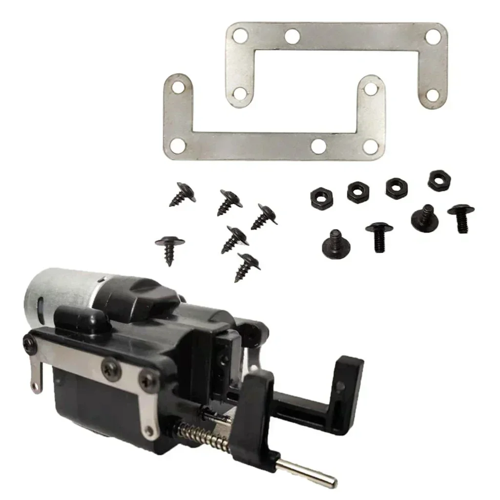 MN modelo 1:12 D90 D91 D96 D99 piezas de repuesto de coche teledirigido caja de cambios de dos velocidades soporte de elevación de metal