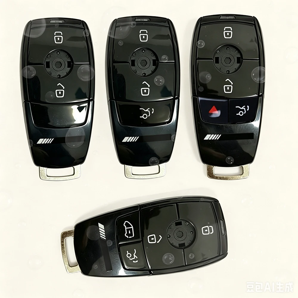 2 3 4 Buttons Car Key Housing Key Case Shell for Mercedes Benz E200 E260 E300 E320 W205 W213 W177 W222 A C E S G Class for AMG