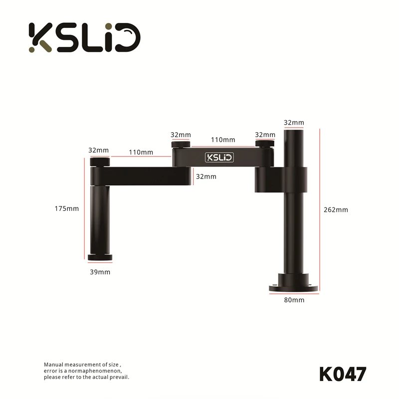 KSLID Réglable 360 °   Support de Microscope rotatif bras oscillant pliant pour réparation de téléphone portable support de bras oscillant de Microscope