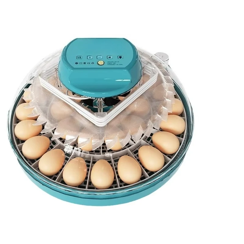 

Fully Automatic Intelligent Small Household Incubator for Goose Pigeon Parrot Chicken Duck Emu Eggs New Model