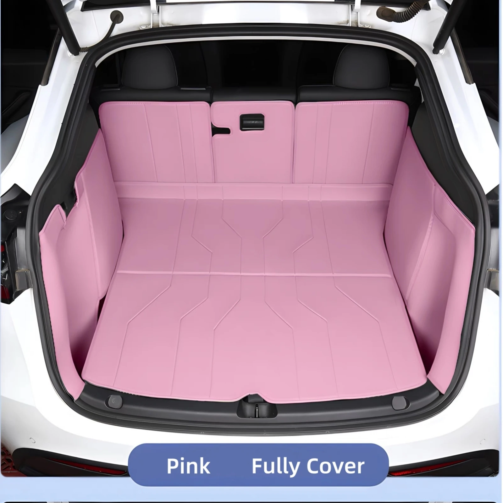 Car mat anime Car fully wrapped mat Car boot mats MODEL Y-3-Pink