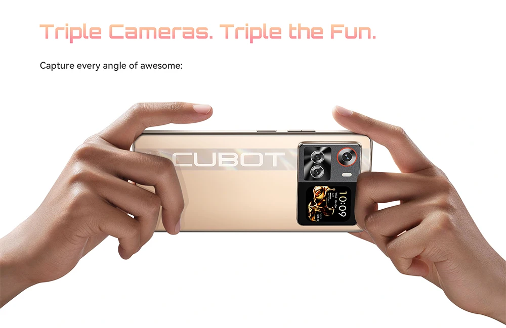 [Ship From UK] Cubot X100 Android 15 5G Smartphone 6.88" 120Hz 16GB(8+8) RAM 256GB ROM 64MP 5100mAh 33W NFC Mobile Phone