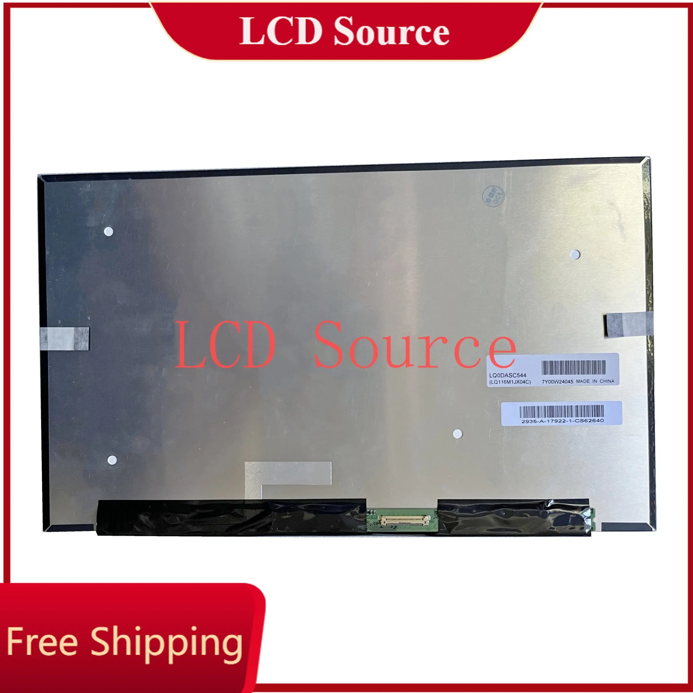 Display sostitutivo per Laptop con schermo LCD muslimedp 30pin 60HZ 1920*1080 FHD 100% sRGB