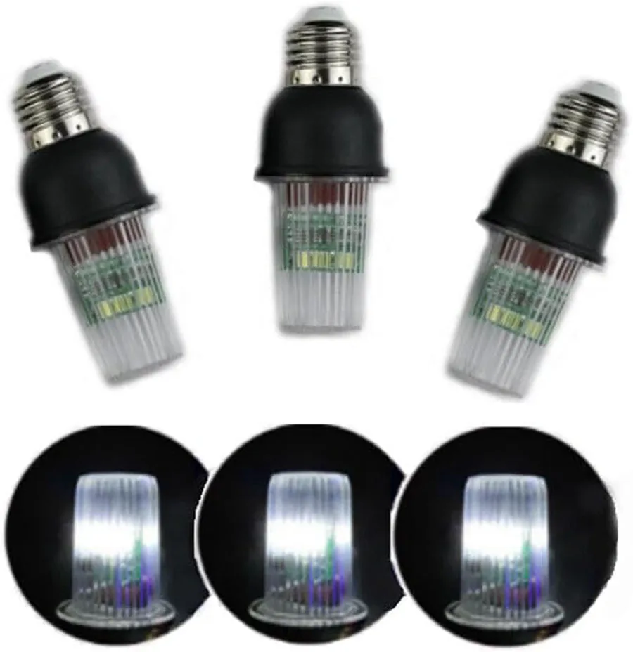 

LED Strobe Lamps Star Twinkle Lights KTV Bar Strong flash lights Garden Christmas Fireflies Effect for Tree String 3 Pcs White