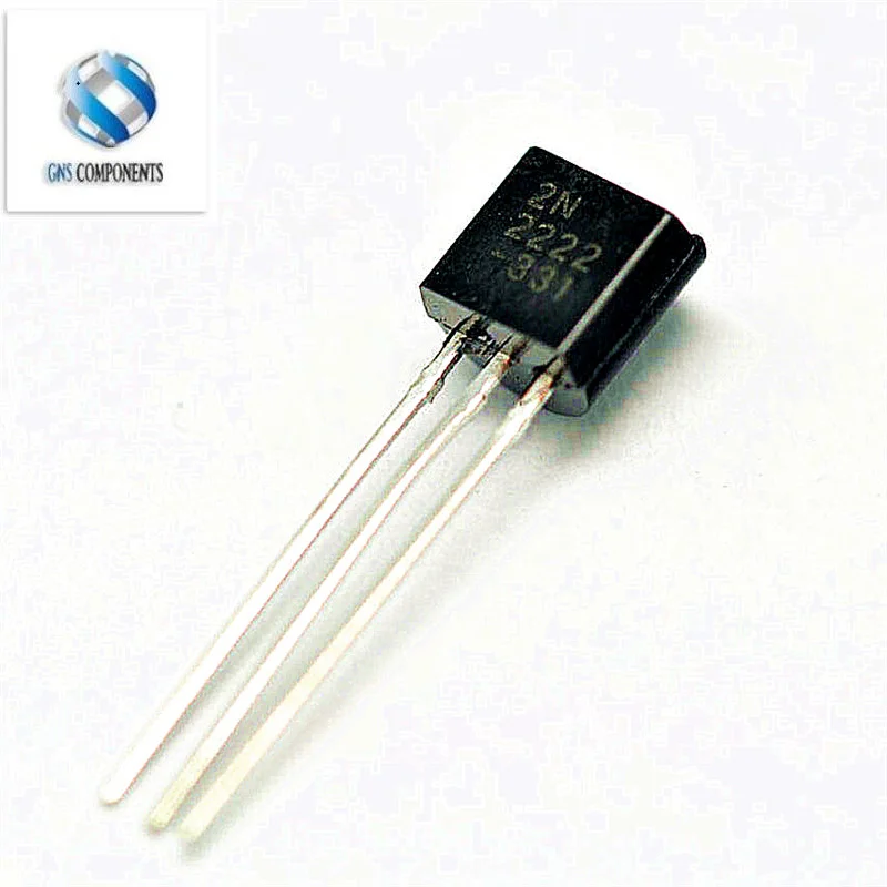 

100pcs 2N2222 NPN 40V 0.8A Transistor TO-92 2222