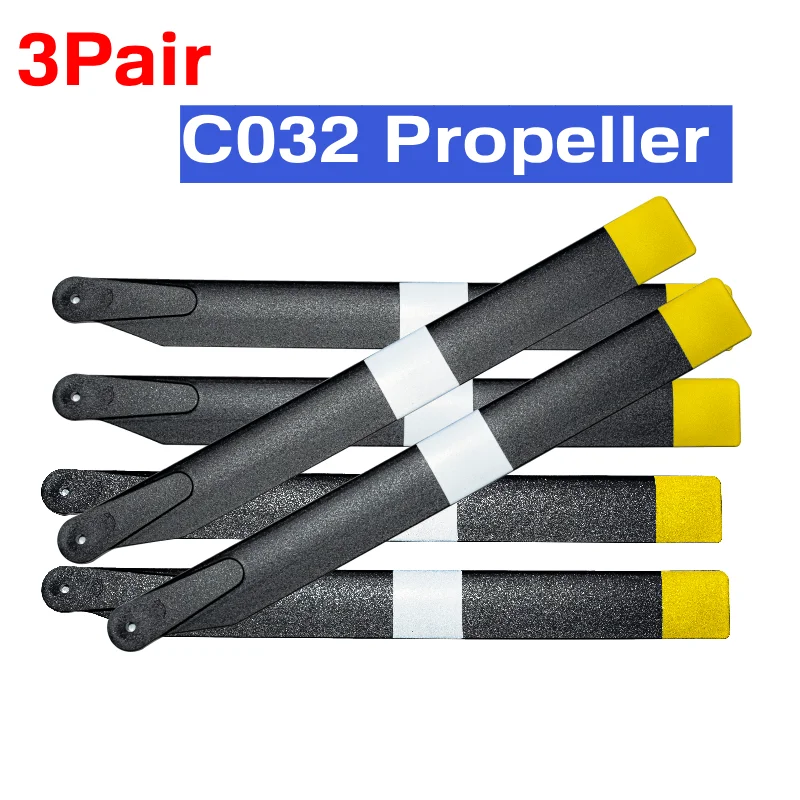 3PCS RC ERA Remote Control Era C032 Propeller Huey Simulation C032 Wing Helicopter Original Parts Flying Blade