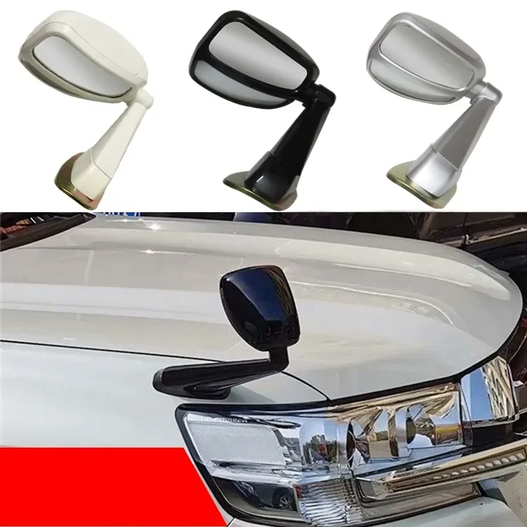 

QDPATRICK Car Leaf Plate Corner Ground Mirror for Toyota Prado FJ120 LC100 2700 4000 for Land Cruiser FJ 150 LC200