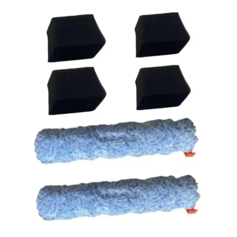 【NEW A39M】 Replacement Roller Brush& Sponge Filter 6PCS For Ilife W90 Wireless Dry Vacuum Cleaner Main Brush Filter Parts