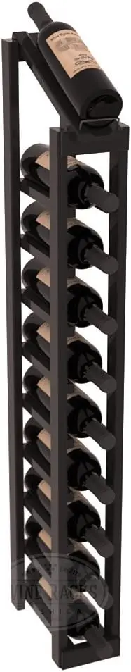 Wine Racks America® Instacellar Display Top Wine Rack Kit - Durable And Expandable Wine Storage System, Redwood Black Stain +