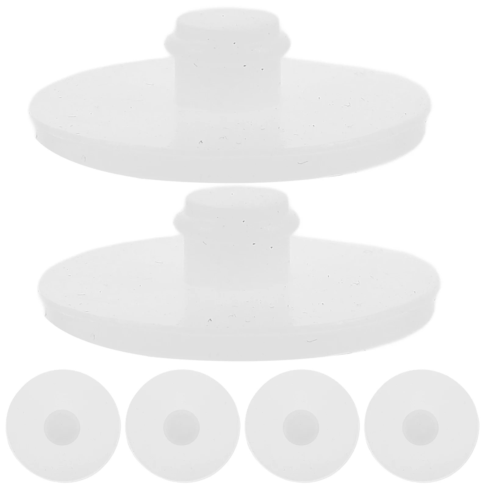 

6 Pcs Cup Lid Accessories Leak Proof Stopper for Belly Bottle Silicone Plug Cap Easy Maintenance Home Use