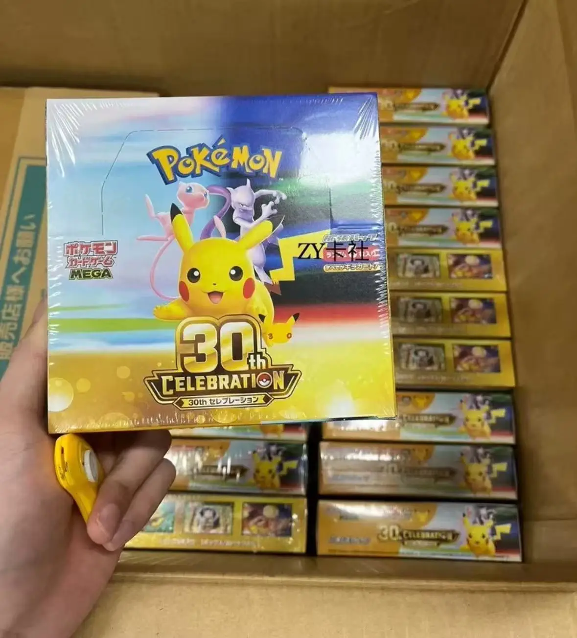 Pokemon PTCG 30Th Anniversary Trading Card Booster Pack Japanese Version Eevee Charizard Collectible Blind Box For Hobby