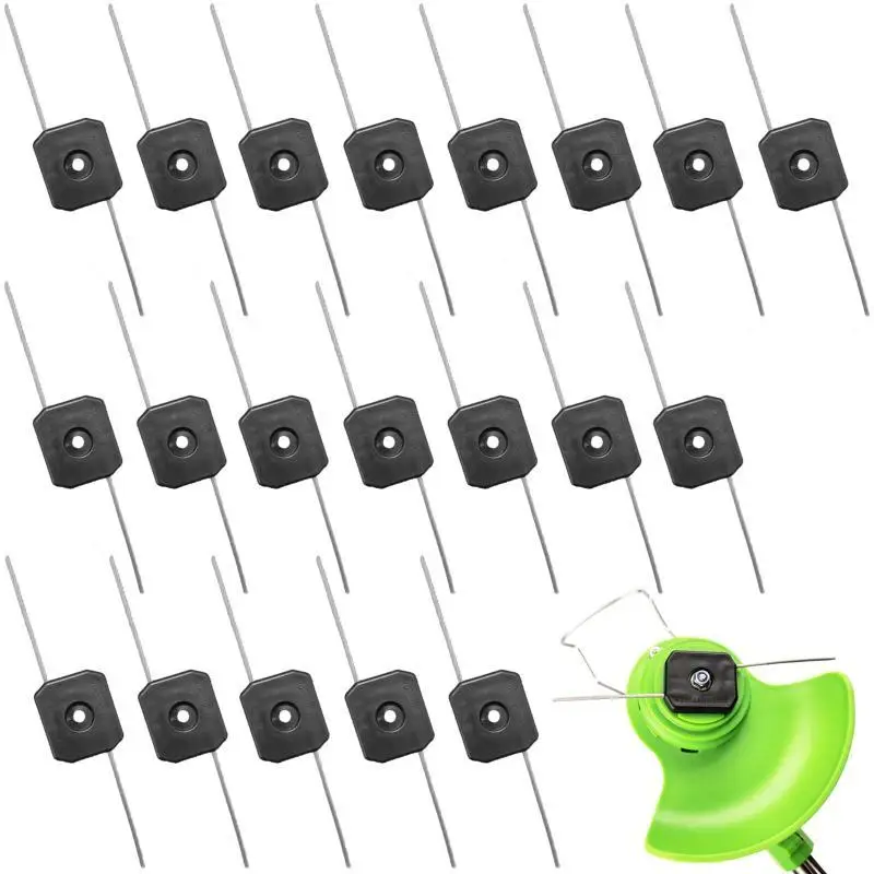 5-18Pcs Cordless Grass Trimmer Steel Wire Replacement Line Electric Weed Eater Head Lawn Garden Accessory
