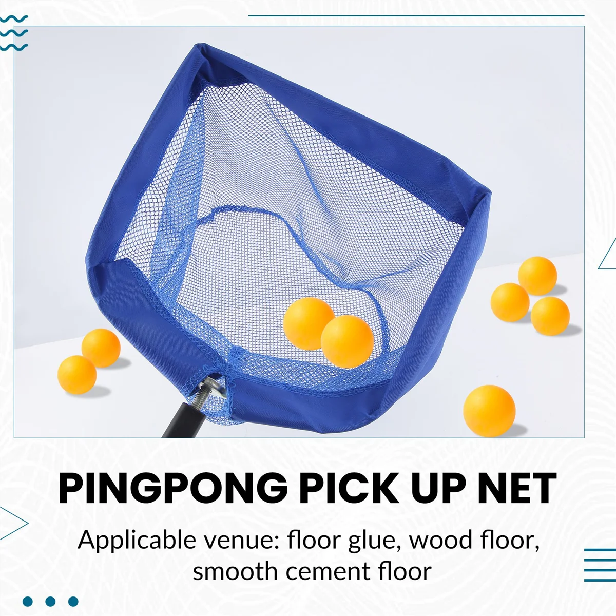 NN89R-red telescópico portátil para recoger pelotas de tenis de mesa, accesorios para recolección de pelotas de Ping Pong