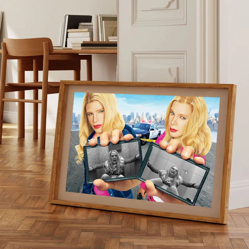 الأبيض الفراخ الفيلم المشارك مضحك المرحاض الحمام قماش طباعة اللوحة جدار الفن غرفة نوم دراسة استوديو غرفة المعيشة ديكور المنزل #1