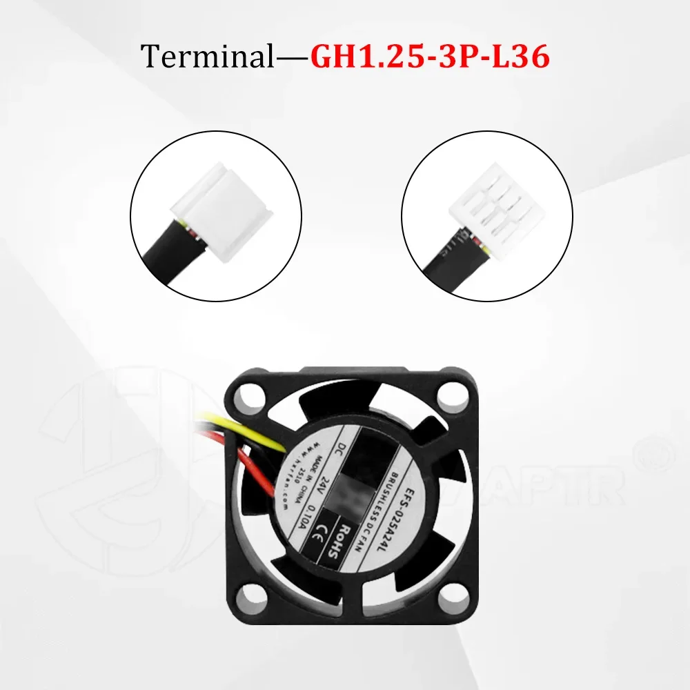 Wentylator do Creality Hi 2510, wentylator chłodzący 5015, dmuchawa DC24V, gorący korek, pomocnicze chłodzenie, akcesoria do drukarki 3D — zdjęcie produktu 5