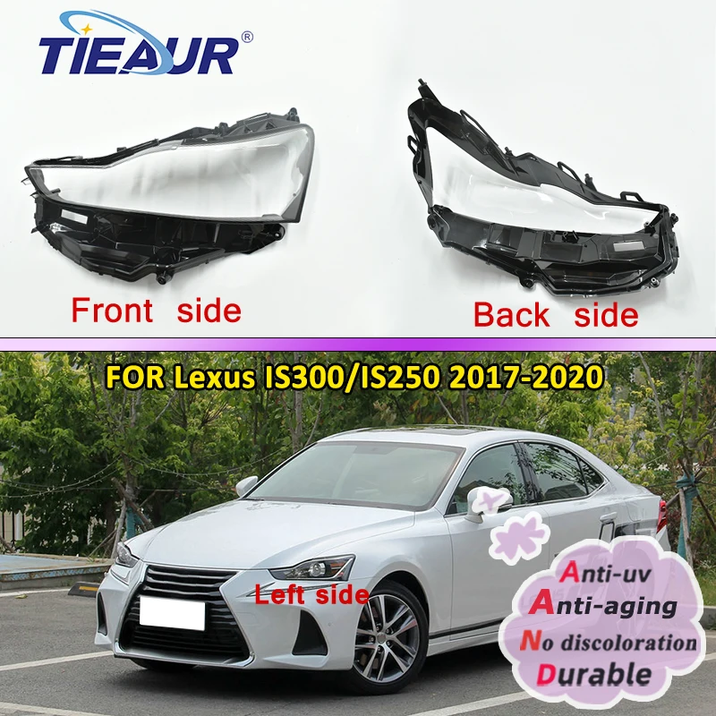 

High Standard Headlight Glass Lens Cover Plastic For IS250 IS300 2017 2018 2019 2020 Headlamp Transparent Shell Replacement