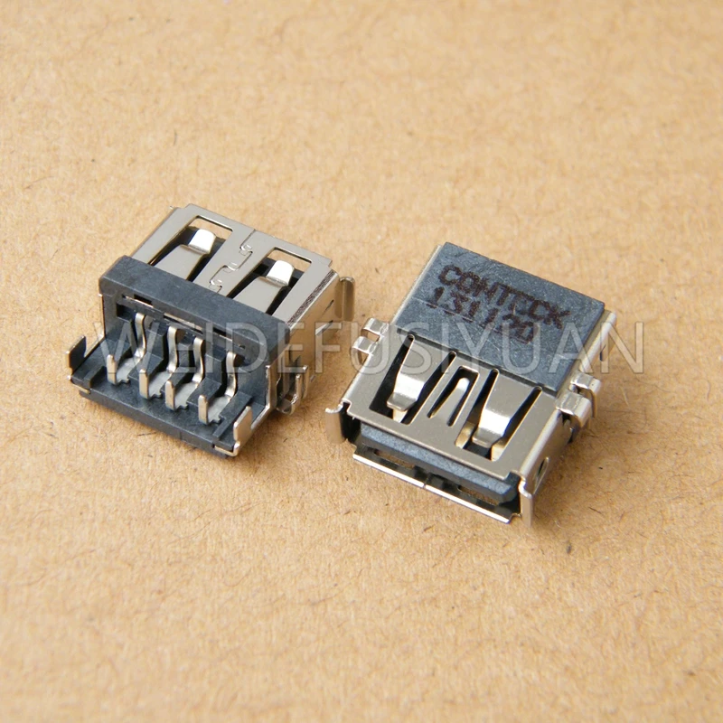 Conector de tomada usb 2.0 para laptop, para lenovo g470 g475 g475g g475ax g570 tipo-a porta de 4 pinos