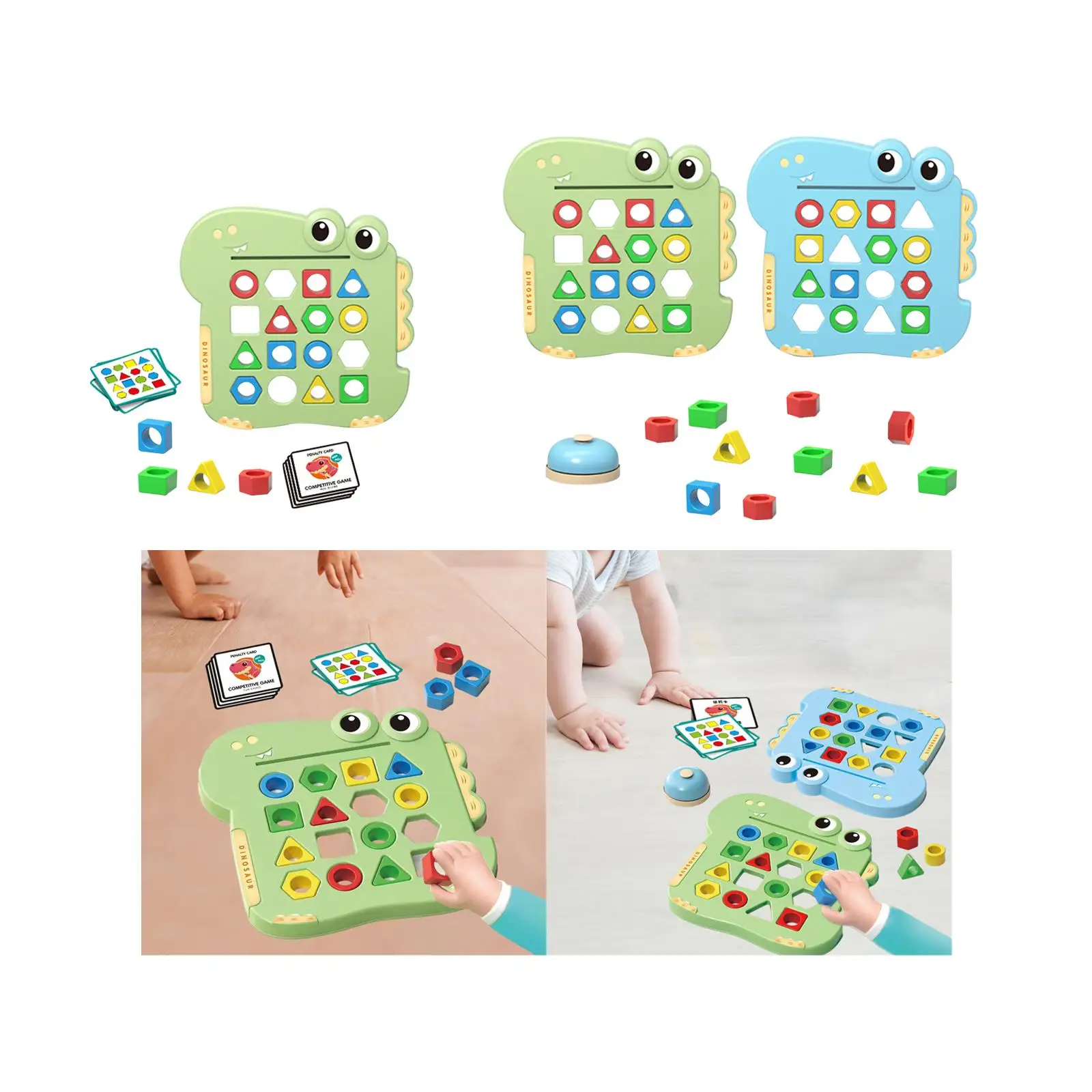 Juego de combinación de formas Tablero de combinación rápida de formas geométricas para niños y niñas