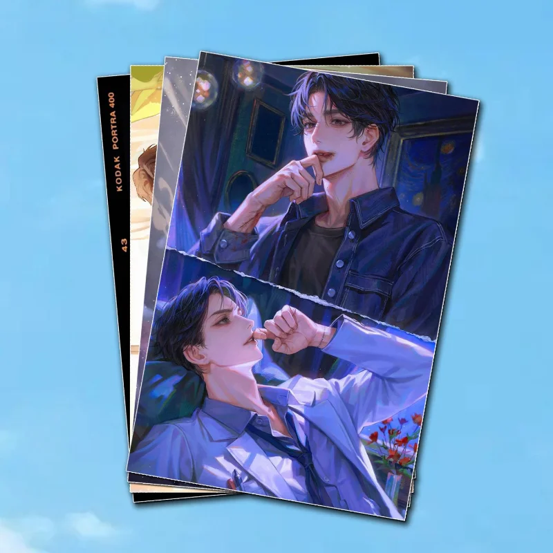 خلاصة ملف القضية، بينج آن بن، كتاب الصور الفوتوغرافية، كتاب فني، شارة، بطاقة الصور، الملصق، حامل أكريليك، سلسلة مفاتيح، ملصق #6