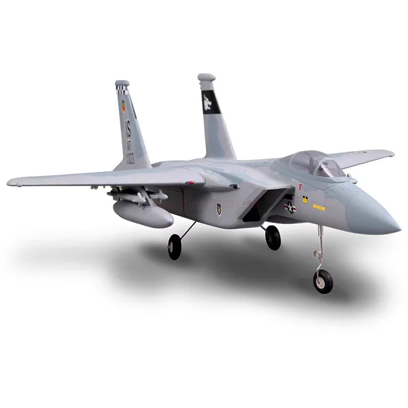 Fms 64mm F15 V2 Upgraded Camouflage Ducted Aircraft Pnp Remote-controlled Model Multi-purpose Combat Performance Aircraft