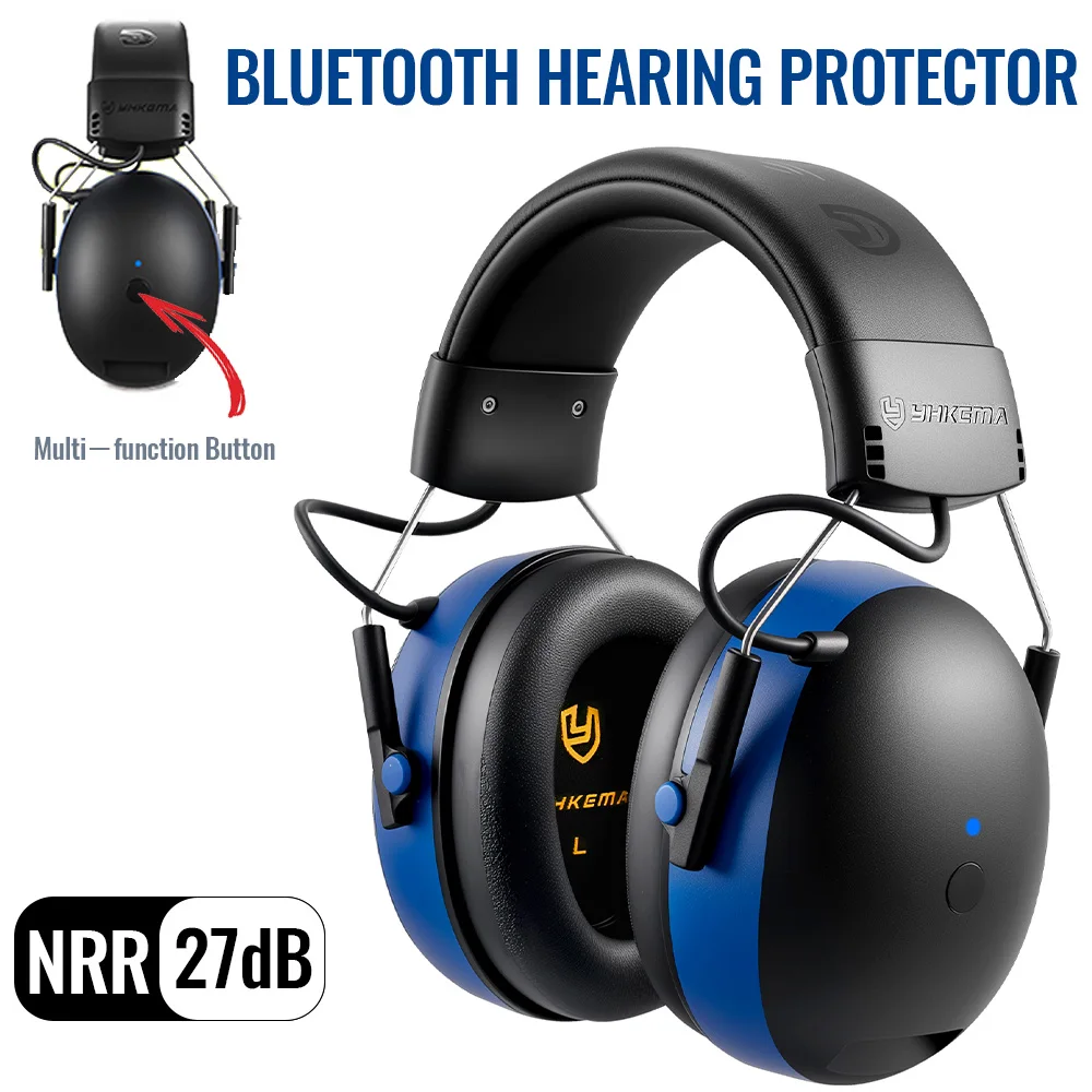 NEW EB20 Electronic Bluetooth Headphone Earmuffs Radio Hearing Protection Headset Safety Rechargeable Ear protector