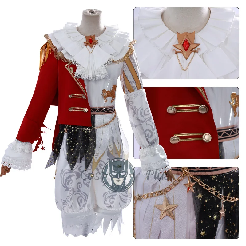 

Костюм для косплея Game Identity V Acrobat Mike Morton Noise King of Stars, нарядный костюм для вечеринки, карнавальная униформа на Хэллоуин