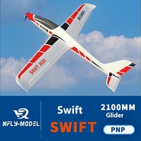 XFly Model Swlft 2100mm Large Glider Easy To Override Brushless Long Endurance Remote Control Aircraft Model