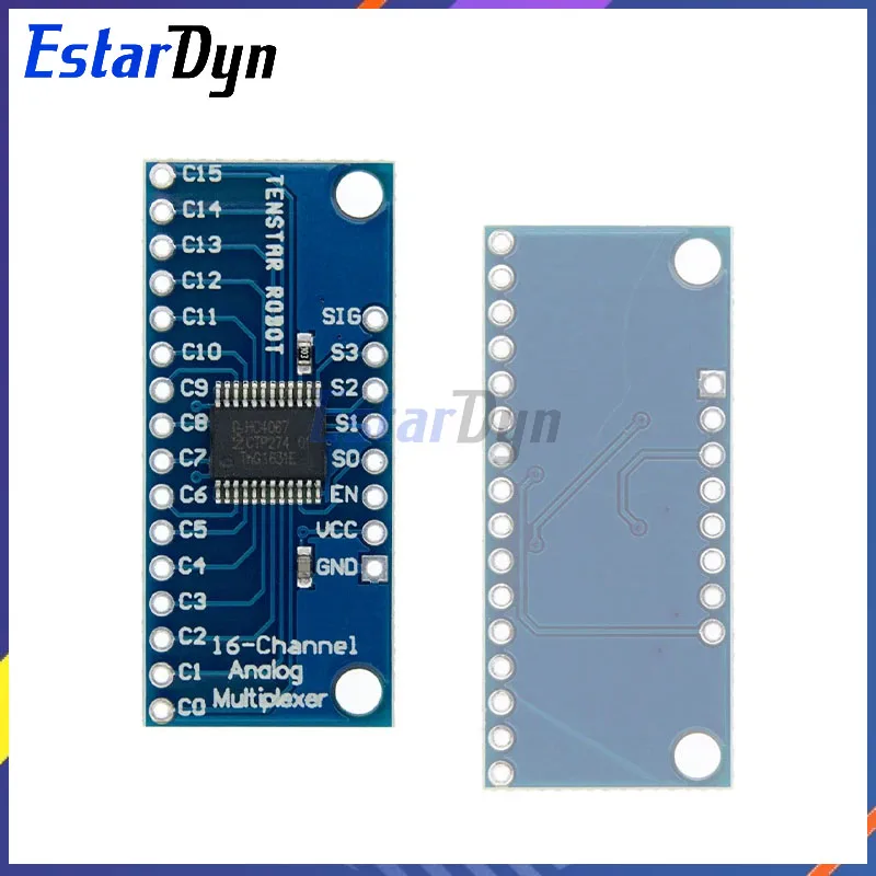 Estardyn cd74hc4067 16-Kanal-Analog-Digital-Multiplexer-Breakout-Board-Modul Smart Electronics