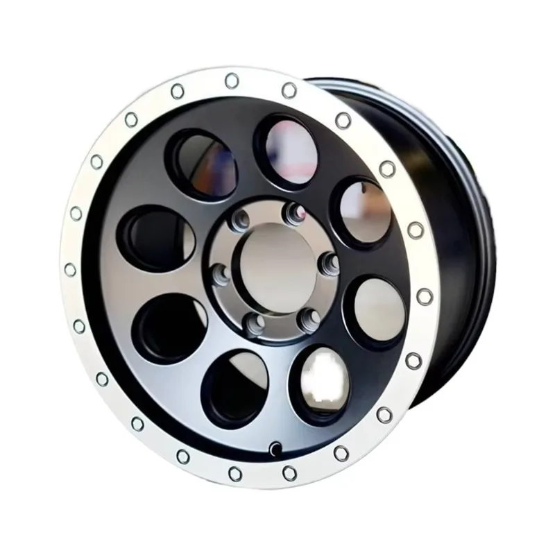 15/16 Inch 5 Hole Multi-Spoke Alloy Car Rims, PCD 114.3-139.7 ET-10-0mm, Fit For Japanese Cars