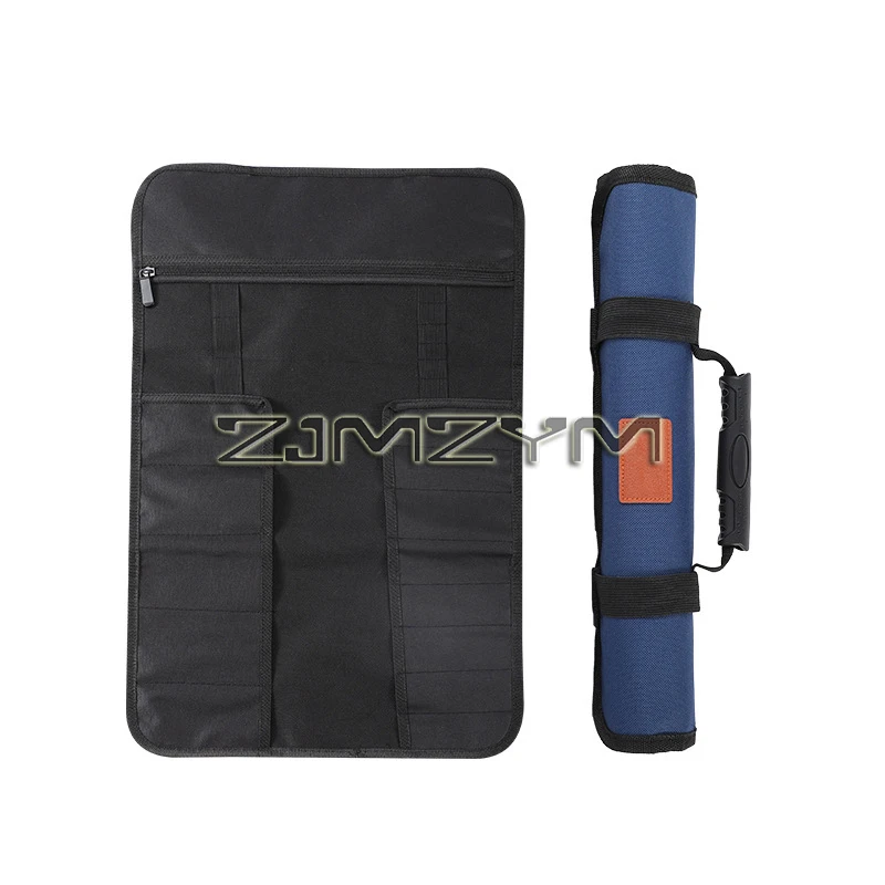 Multifunctional Tool Roll Bag Canvas Roll Tool Bag Organizer Tools Storage Bag Case For Hardware Bag