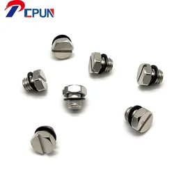 Precision Machined Metal Miniature Threaded Plugs M3/M4/M5/M6/M8 Industrial Grade External Threads M-5P M-4P M-3P