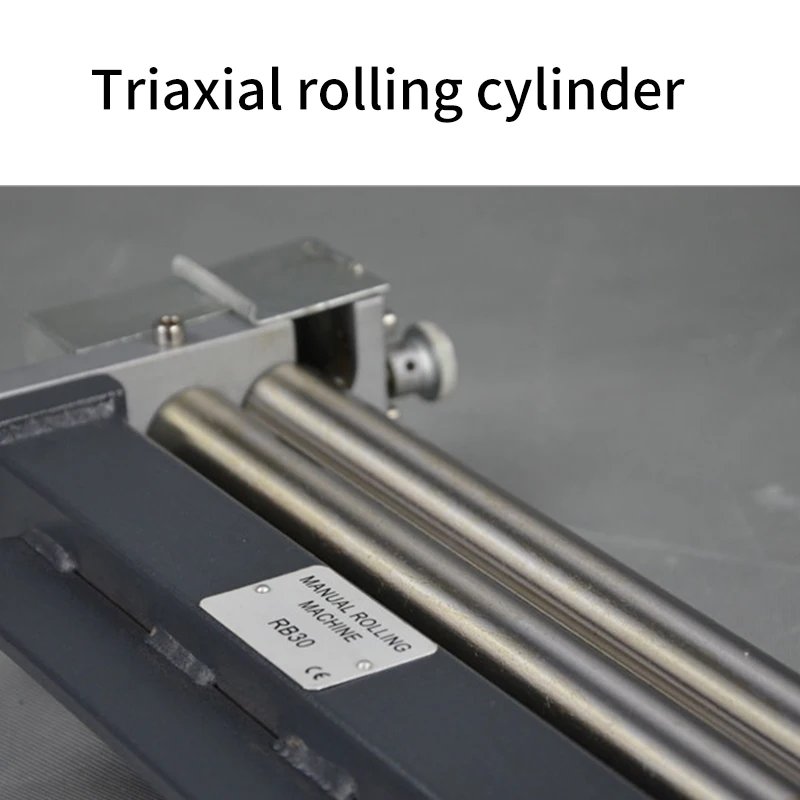 Manual Slip Roller Steel Plate Rolling Machine Sheet Bending  Machine Round Tube Roller Making Tool  Iron Aluminum Bending