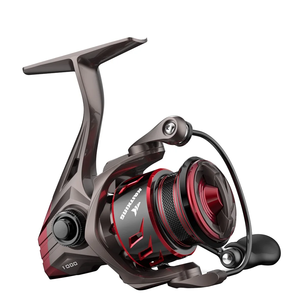 

hot Valiant Eagle II Spin Finesse System Spinning Reel 4.5KG Max Drag 7BB+1RB 5.2:1 Gear Ratio 143g Weight Fishing Reel