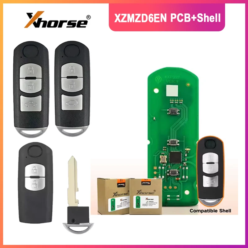 MAGICKEY XZMZD6EN VVDI Xhorse Global Version Special PCB Board Universal Car Remote Key Support MINI KEY Tool/Plus/Pad For Mazda