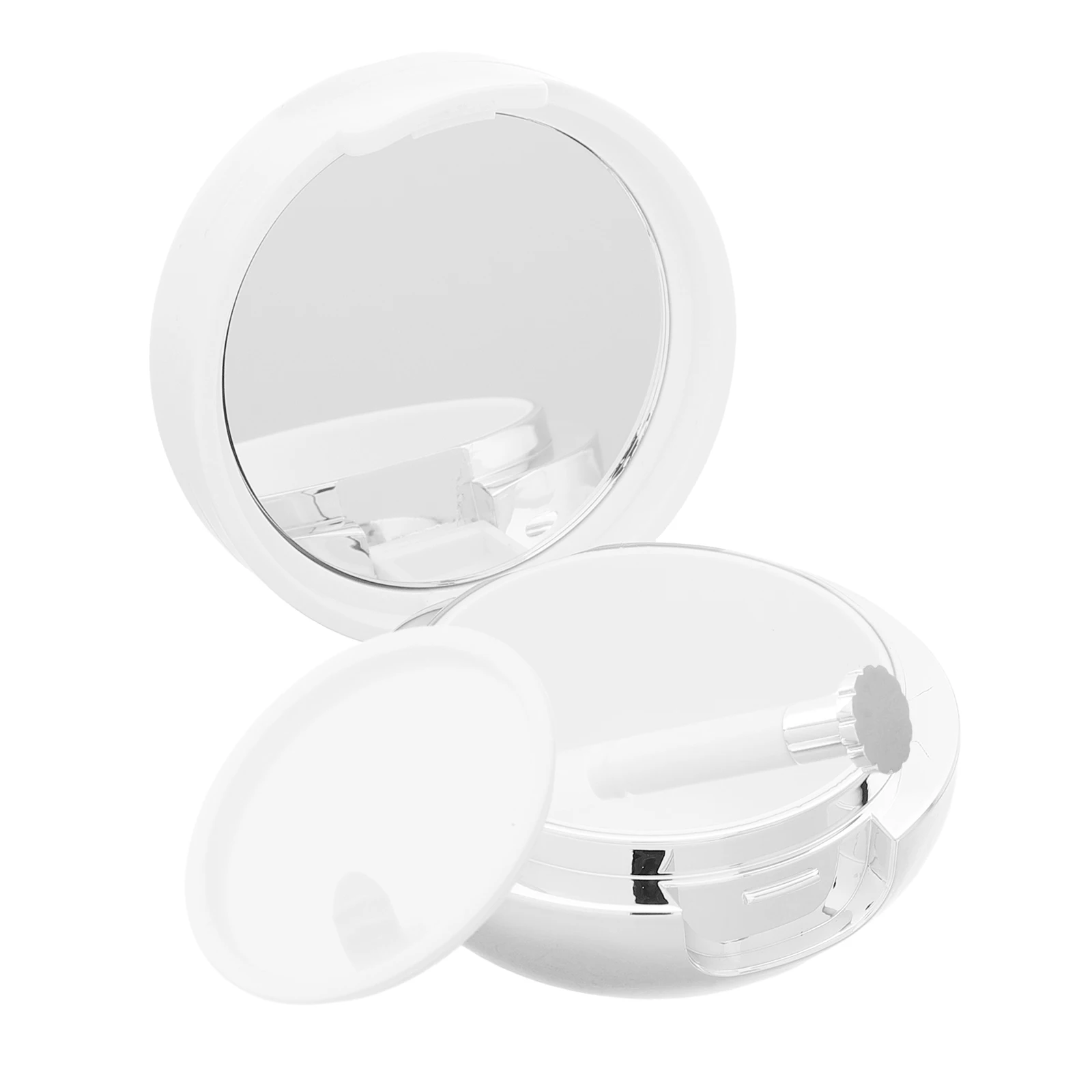 

Lip Mask Box Gloss Holder Organizer Makeup Applicator Container Brush Care Sample Jars Plastic Travel Portable Builtin Lip Brush