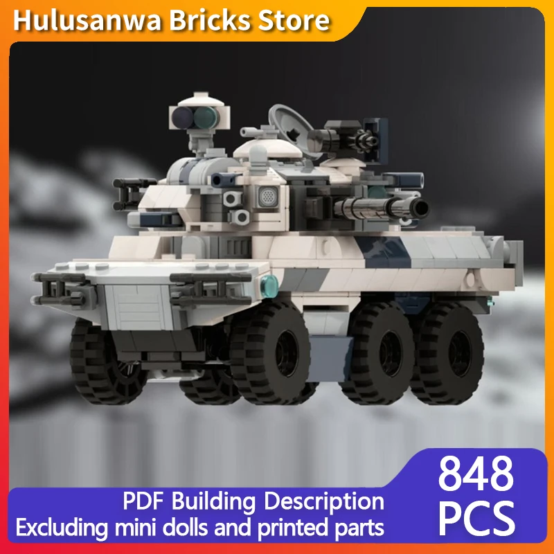 EBRC Jaguar Tardigrade Modell MOC Gebäude Ziegel Krieg Ausrüstung Modulare Technologie Geschenke Urlaub Montieren Kinder Spielzeug Anzug