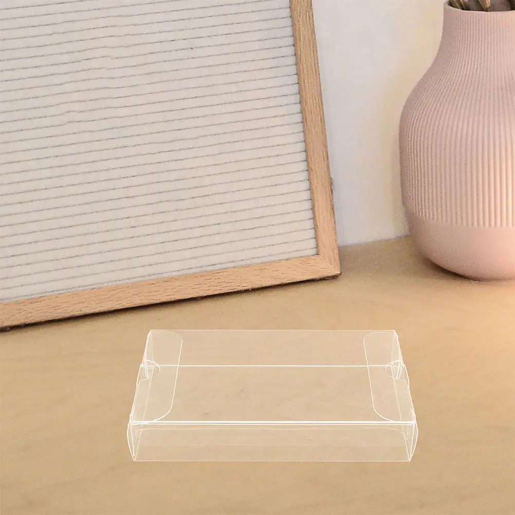 

8Pcs Premium PVC Cassette Tape Storage Organizer Clear View Vintage Music Cassette Box for Safe Long Term Audio Tape Protection