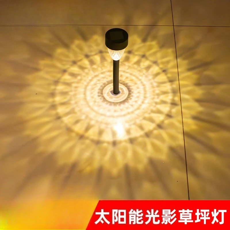 

Solar Powered Lawn Lights Outdoor Garden Decoration Waterproof Landscape Lighting for Park Villa