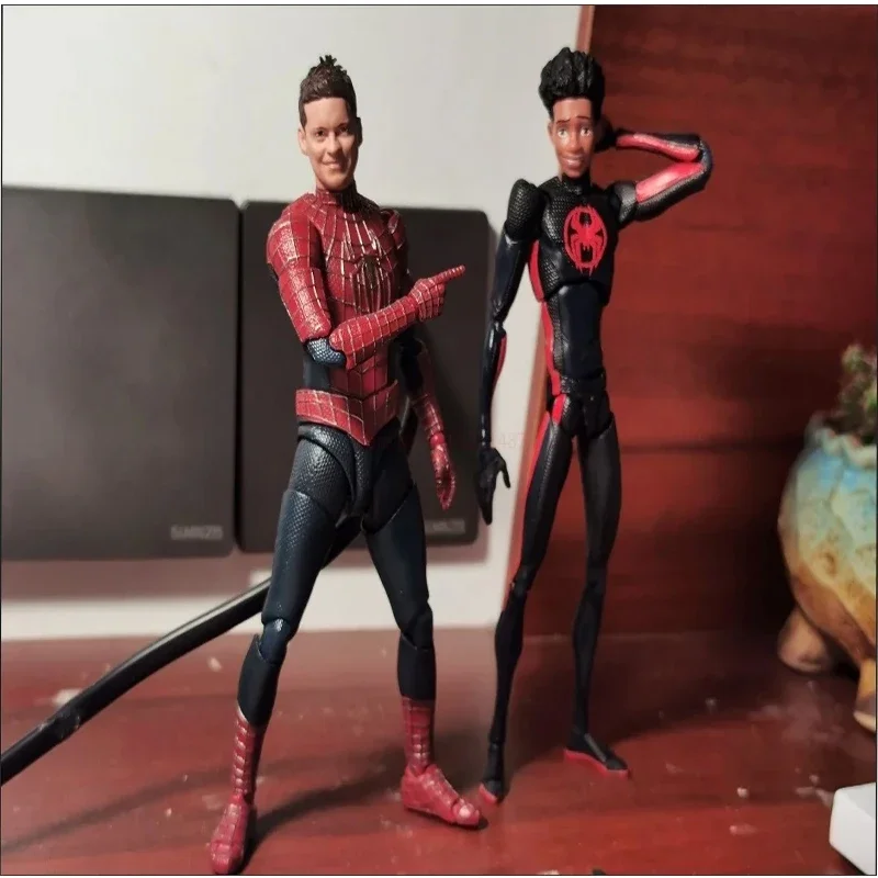 CT الرجل العنكبوت 3 Tobey Maguire عمل الشكل CT نسخة سبايدرمان 3 أنيمي تمثال بولي كلوريد الفينيل تمثال نموذج جمع دمية ديكورا هدية #6