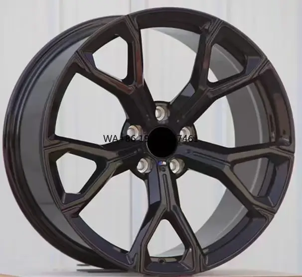 

Легкосплавные диски 5x112 5x120 с пятью спицами для легковых автомобилей Mercedes и Audi, 20x8.0 дюймов, б/у # 03047