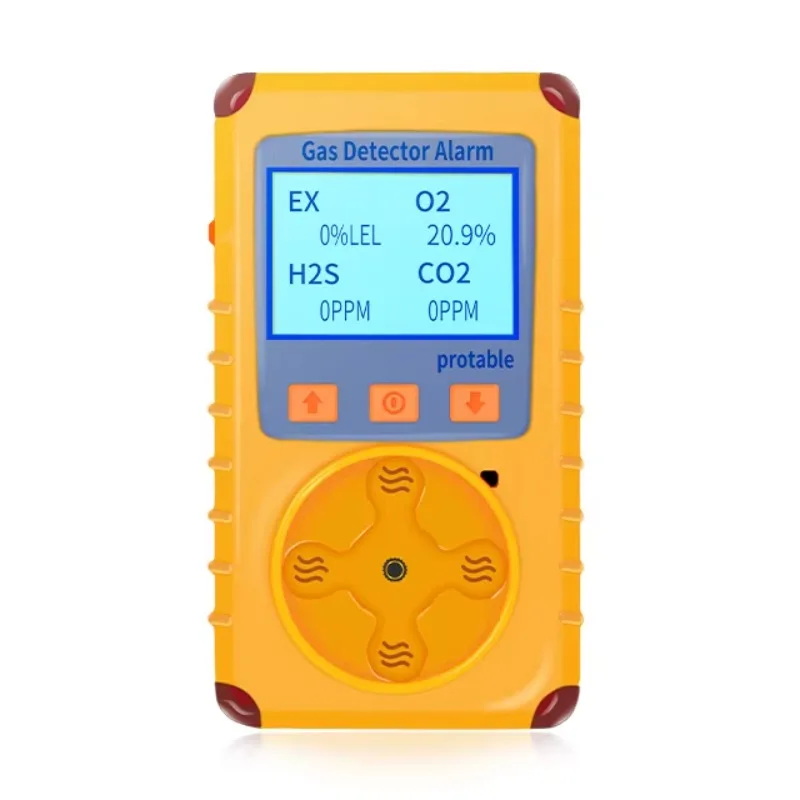 Portable Type Multi Gas Detector Carbon Monoxide Explosive Gas Methane Gas Detector