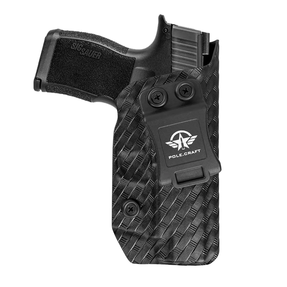 P365XL Holster, Weave Kydex Kydex Holster IWB for sig P365XL Holsters Concealed Carry - Inside Waistband Carry Concealed Holster