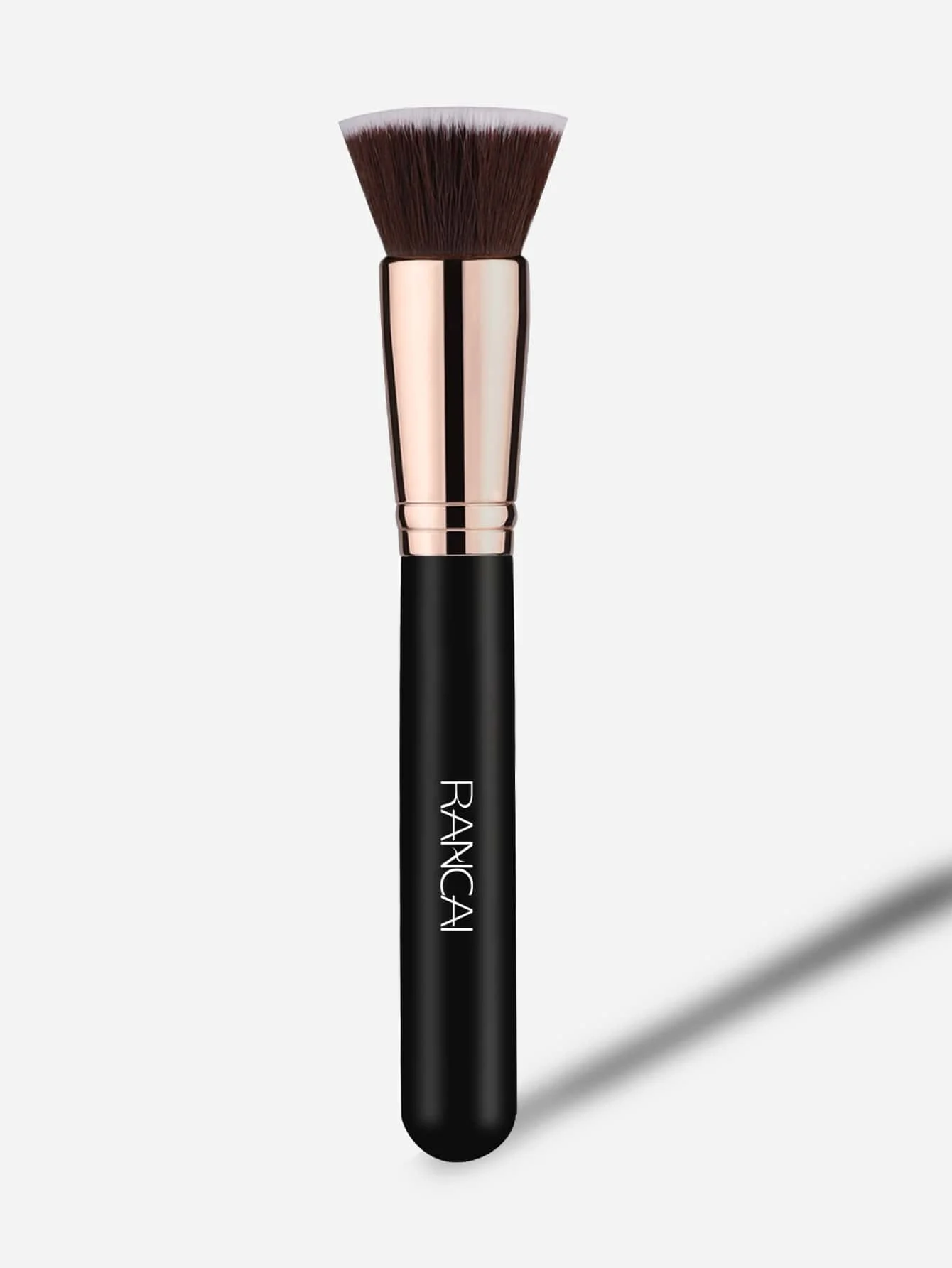 1pcs Flat Top Kabuki Foundation Brush - Premium Makeup Brush For Liquid, Cream, And Powder - Blending, And Blush Buffing Stippling Face Make Up Tools,Travel,Travel Essential,Valentine's Day,Cheap,Travel Makeup Brush,Gifts For Women,Makeup Artist,Professio