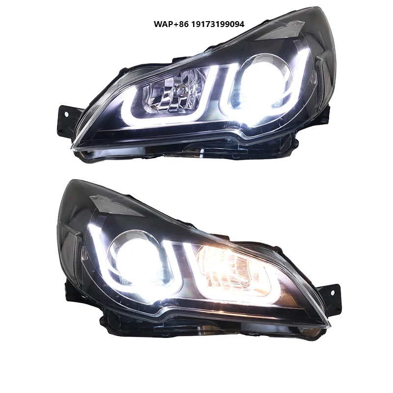 

for Subaru-Outback LED Headlight 2010-2014 Upgrade Accessories Subaru-Car Head Light Lamp Assembly Front Light DRL