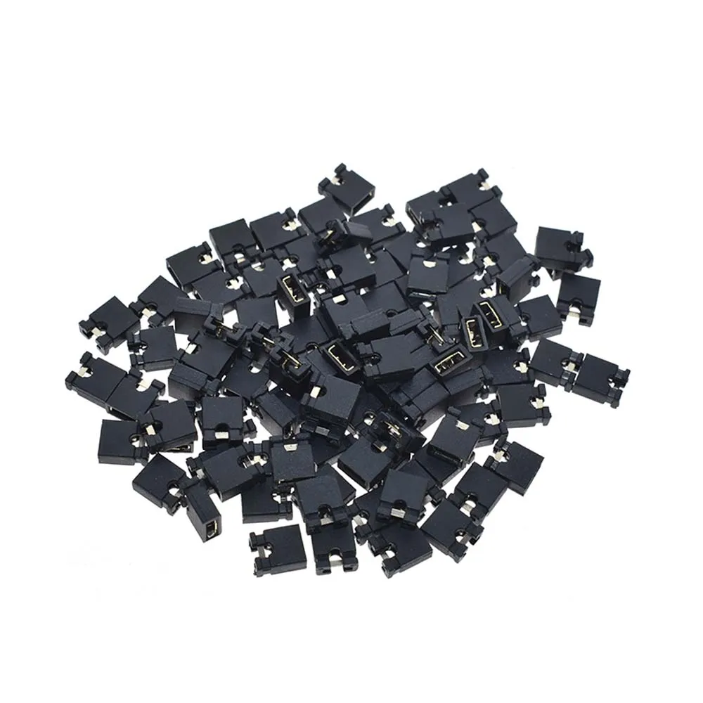 Wire Housings Shorting Cap Pin Header Pin Connector Type Jumper Connector Cover Pin Header Connection Block Pitch Jumper Cap