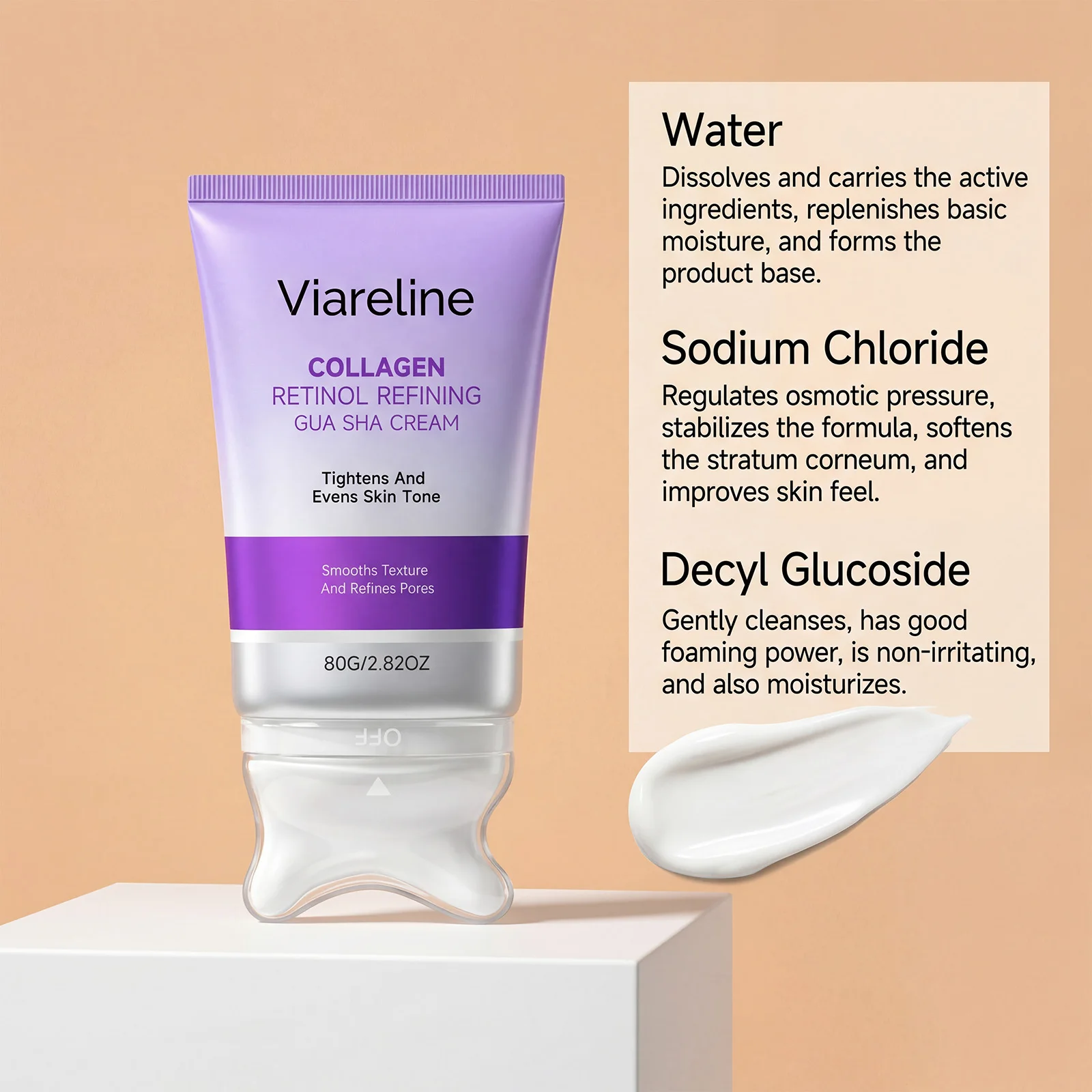 Retinol Care Cream - Daily Lifting and Nourishing for Facial Hydration, Line Definition, Radiant Glow, and Firming Support