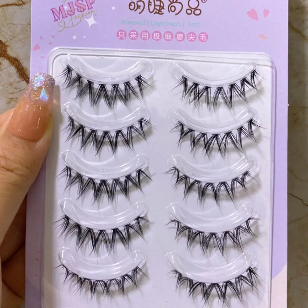 まつげエクステ フェイククラスターまつげ 濃密 DIY ふわふわつけまつげ 長持ちメイク 厚くカールしたまつげ