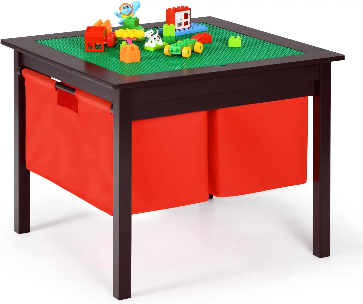 

Table, Wooden Activity Table w/Storage Drawers